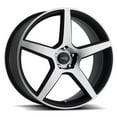 thumbnail image 1 of 20x10 Cragar 620MB Modern Muscle Blk & Machined Wheel 5x120 (39mm), 1 of 5
