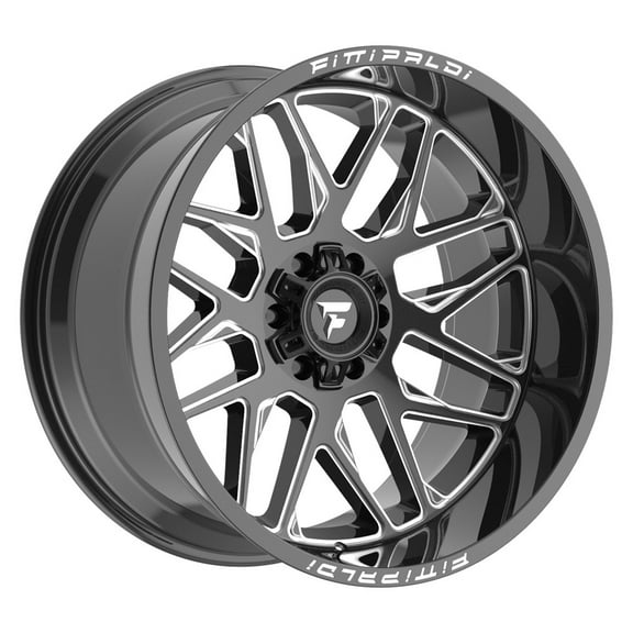 20x10 Fittipaldi Offroad FA19BM Black Wheel 8x6.5 (-19mm)