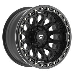 20x10 Fittipaldi Offroad FB153B Satin Black BEADLOCK Wheel 8x6.5 (-38mm)