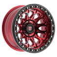 thumbnail image 1 of 20x10 Fittipaldi Offroad FB153R Metallic Red BEADLOCK Wheel 8x6.5 (-38mm), 1 of 3