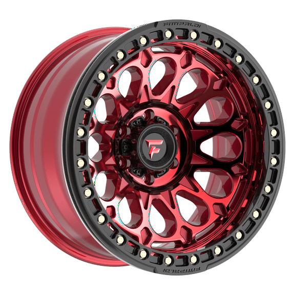 20x10 Fittipaldi Offroad FB153R Metallic Red BEADLOCK Wheel 8x6.5 (-38mm)
