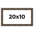 thumbnail image 1 of 20x10 Frame Gold Real Wood Picture Frame Width 1.5 inches | Interior Frame Depth 0.5 inches |, 1 of 8