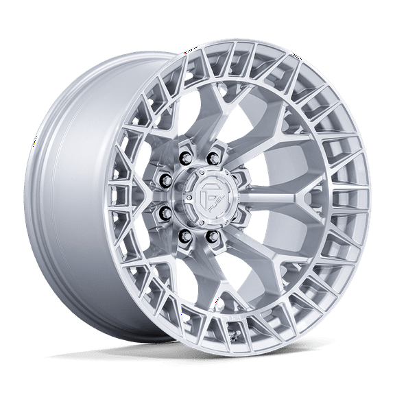 20x10 Fuel Off-Road FC873 Charger Gloss Silver Machined Face Wheel 8x6.5 (-18mm)