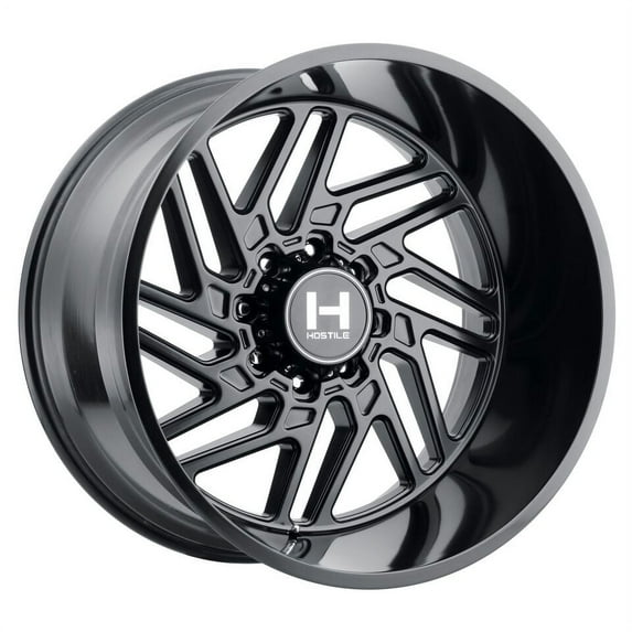 20x10 Hostile H116 Jigsaw Asphalt (Satin Black) Wheel 8x180 (-19mm)