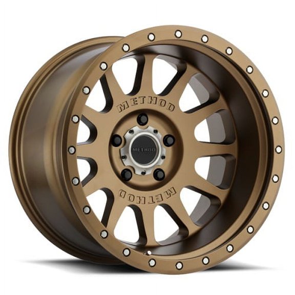20x10 Method MR605 NV Method Bronze Wheel 8x6.5 (-24mm) Fits select: 2013-2023 RAM 2500, 2000-2010 CHEVROLET SILVERADO