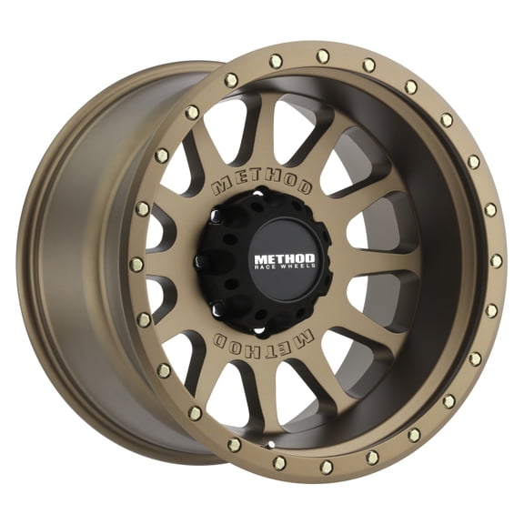 20x10 Method MR605 NV Method Bronze Wheel 8x6.5 (-24mm) Fits select: 2013-2023 RAM 2500, 2000-2010 CHEVROLET SILVERADO