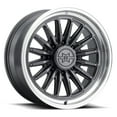 thumbnail image 1 of 20x10 Method MR803 Raised Gloss Titanium - Machined Lip Wheel 8x170 (-18mm), 1 of 4