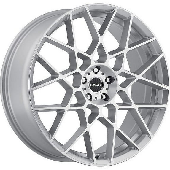 20x10 RSR R704 Silver Wheel 5x4.5 (42mm)