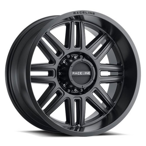 20x10 Raceline 948B Split Satin Black Wheel 5x5 (-19mm)