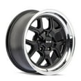 thumbnail image 1 of 20x10 Ridler 610 Matte Black/Polished Lip Wheel 5x4.5 (0mm), 1 of 2