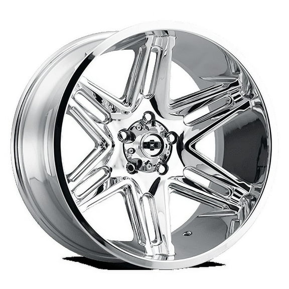 20x10 Vision 363 Razor Chrome Wheel 5x5 (-25mm)