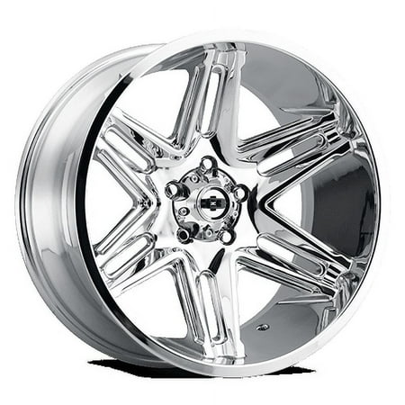 20x10 Vision 363 Razor Chrome Wheel 8x180 (-25mm)