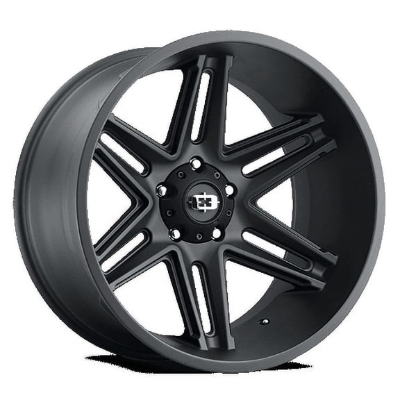 20x10 Vision 363 Razor Satin Black Wheel 5x5.5 (-25mm)