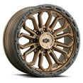 thumbnail image 1 of 20x10 Vision 405 Korupt Satin Bronze Wheel 8x170 (-25mm), 1 of 2