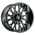thumbnail image 1 of 20x10 Vision 412 Rocker Gloss Black Wheel 6x5.5 (-25mm), 1 of 2