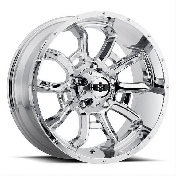 20x10 Vision Off-Road 415 Bomb Chrome Wheel 6x5.5 (-25mm)