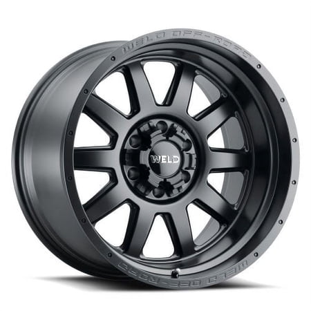 Weld Stealth Wheels 20x10 Satin Black