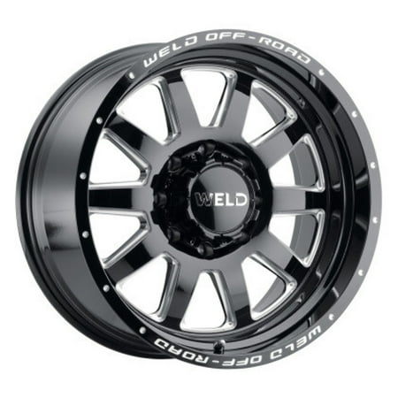 Weld Stealth Wheels 20x10 Gloss Black - Off-Road Performance