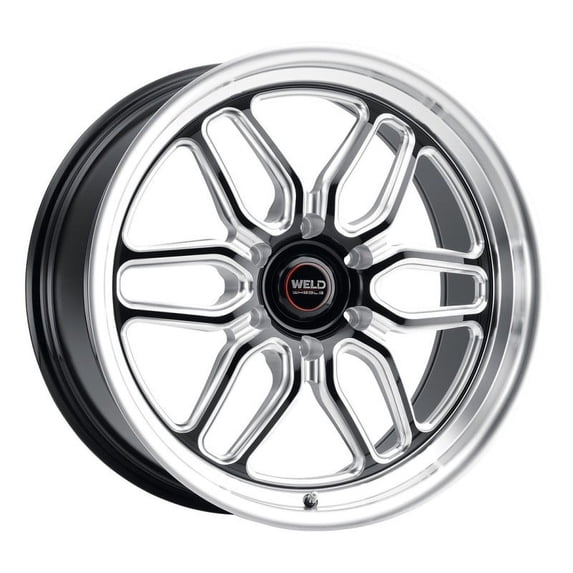 20x10 WELD Performance S153 Laguna 6 Drag Gloss Black Milled Wheel 6x5.5 (38mm)