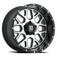 thumbnail image 1 of 20x10 XD XD820 GRENADE Satin Black Machined Face Wheel 8x170 (-24mm), 1 of 2