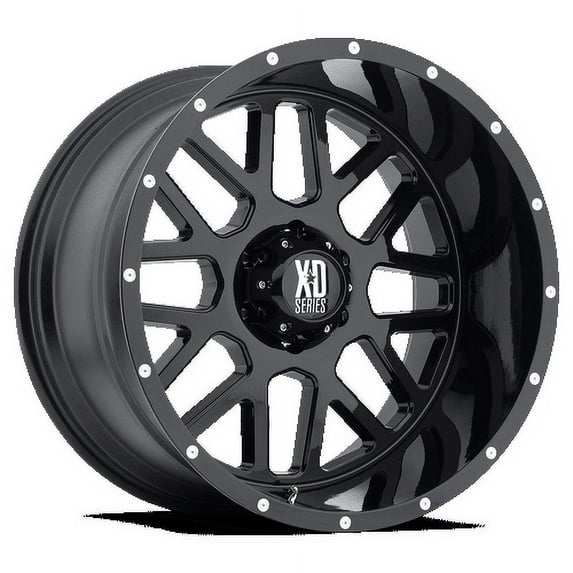 20x10 XD XD820 GRENADE Satin Black Wheel 8x170 (-24mm)