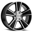 thumbnail image 1 of 20" Vision Muscle V223 Stunner Black Machined Wheel 20x11 5x120 40mm Classic Rim, 1 of 2