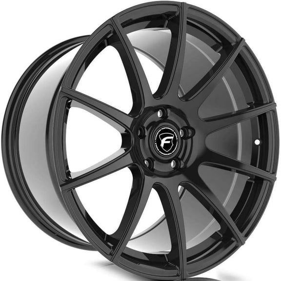 20x11 Forgestar F201 CF10 Gloss Black Wheel 5x4.5 (56mm)