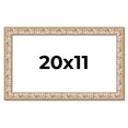 thumbnail image 1 of 20x11 Frame White Real Wood Picture Frame Width 1.5 inches | Interior Frame Depth 0.5 inches |, 1 of 8