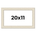thumbnail image 1 of 20x11 Frame White Real Wood Picture Frame Width 1.75 inches | Interior Frame Depth 0.5 inches |, 1 of 8