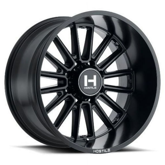 20x12 Hostile H115 Predator Asphalt (Satin Black) Wheel 8x170 (-44mm)