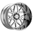 thumbnail image 1 of 20x12 Hostile H128 Diablo Armor Plated (Chrome) Wheel 6x5.5 (-44mm), 1 of 2