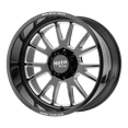 thumbnail image 1 of 20x12 Moto Metal MO401 Gloss Black Milled Wheel 8x170 (-44mm), 1 of 2