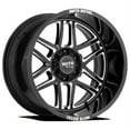 thumbnail image 1 of Moto Metal MO992 Folsom 20x12 6x5.5 Gloss Black Milled Wheel 20" -44mm Rim, 1 of 2