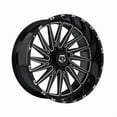 thumbnail image 1 of 1 X TIS 547BM 20X12 6X135 87.10 Hub -44 Offset Machined Gloss Black Wheel Rim, 1 of 3
