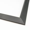 thumbnail image 1 of 20x13 Frame Black Solid Wood Picture Frame Width 1.5 Inches | Interior Frame Depth 0.5 Inches |, 1 of 6