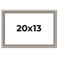 thumbnail image 1 of 20x13 Frame Grey Real Wood Picture Frame Width 1.25 inches | Interior Frame Depth 0.5 inches | Hans, 1 of 8