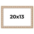 thumbnail image 1 of 20x13 Frame White Real Wood Picture Frame Width 1.5 inches | Interior Frame Depth 0.5 inches |, 1 of 8