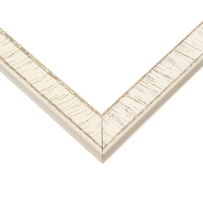 20x13 Frame White Solid Wood Picture Frame Width 1.25 Inches | Interior Frame Depth 0.625 Inches |