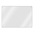 20x14 Aluminum OSHA Sign Blank - Single Piece, .040" Thick, White ...