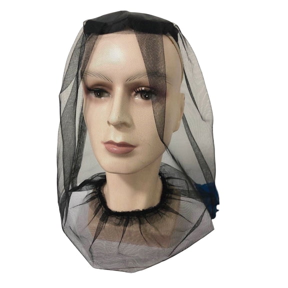 20x15.7 Inch Mosquito Head Net Mesh with Extra Fine Holes Protective Cover - Insect Bug Bee Mosquito Gnats Face Netting for Any Outdoor Lover - Camping Hiking Fishing & Travel