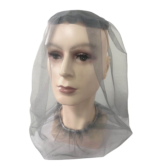 20x15.7 Inch Mosquito Head Net Mesh with Extra Fine Holes Protective Cover - Insect Bug Bee Mosquito Gnats Face Netting for Any Outdoor Lover - Camping Hiking Fishing & Travel