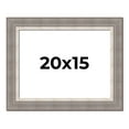 thumbnail image 1 of 20x15 Frame Grey Real Wood Picture Frame Width 2.75 Inches | Interior Frame Depth 0.5 Inches |, 1 of 8