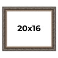 thumbnail image 1 of 20x16 Frame Black Real Wood Picture Frame Width 2 inches | Interior Frame Depth 0.5 inches | Fitz, 1 of 8