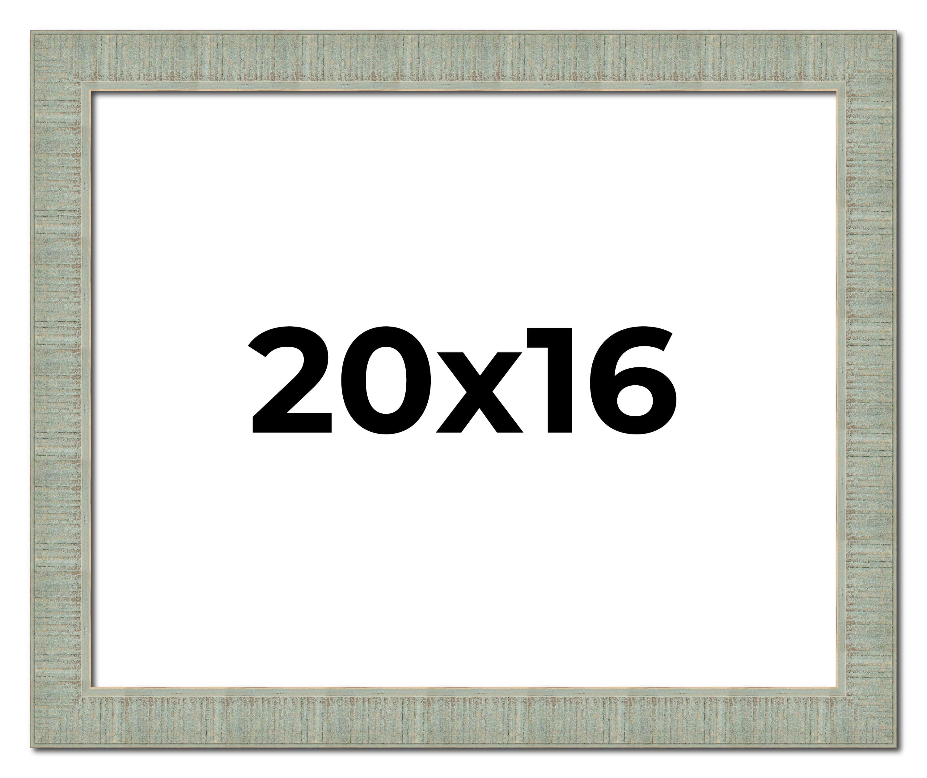 20x16 Frame Green Desert Pear Solid Wood Picture Frame | 1.625 Inch ...