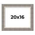 thumbnail image 1 of 20x16 Frame Grey Real Wood Picture Frame Width 2.75 Inches | Interior Frame Depth 0.5 Inches |, 1 of 8