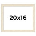 thumbnail image 1 of 20x16 Frame White Real Wood Picture Frame Width 1.5 inches | Interior Frame Depth 0.5 inches | Barn, 1 of 8