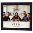 thumbnail image 1 of 20x17 Frame Black Passaggi Solid Wood Picture Frame Width 1.5 Inches | Interior Depth 0.5 Inches |, 1 of 8