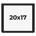 thumbnail image 1 of 20x17 Shadow Box Black Rustic Barnwood Display Frame  | 1.125 Inch Deep | 0.875 Inch Moulding Width, 1 of 4