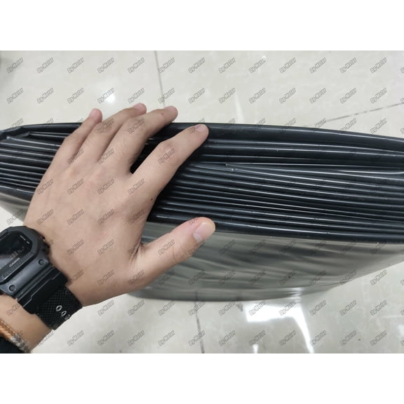 20x17ft Black Plastic Flexible Durable Pond Liner Fish Pool Underlaymen Membrane