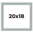 thumbnail image 1 of 20x18 Frame Blue Teal Distressed Solid Wood Picture Frame | 1.625 Inch Moulding Width | Sonoma Blue, 1 of 8
